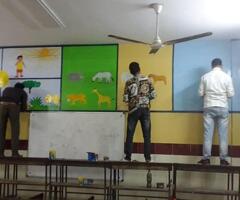 We Deals in Wall Painting, School Board Painting, LED Boards, Hordings Delhi/NCR - 3