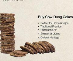 cow gobar cake