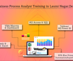 Business Analyst Course in Delhi,110012 by Big 4,, Online Data Analytics by Google