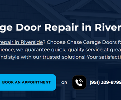 Garage Door Repair and Services in Riverside | Chase Garage Doors
