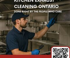 Kitchen Exhaust Cleaning Ontario – Done Right by the People Who Care