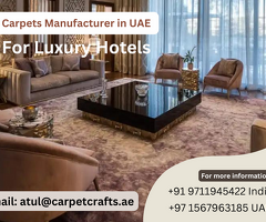 Exclusive Carpet Manufacturer & Supplier for Luxury Interiors in the UAE!
