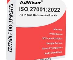 ISO 27001:2022 Documentation Toolkit – Complete Compliance Kit for ISMS Implementation