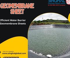 Premium Geomembrane Sheet Available