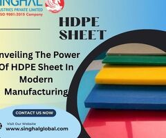 Premium Quality HDPE Sheet Available – Durable & Reliable