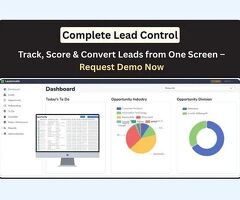 Complete Lead Control | Track, Score & Convert Leads from One Screen – Request Demo Now