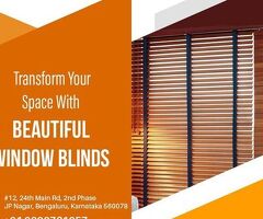 Window Blinds in Bangalore, Dealers, Blinds shop in JP Nagar