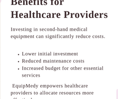 Second-hand medical equipment India: Equipmedy - 4