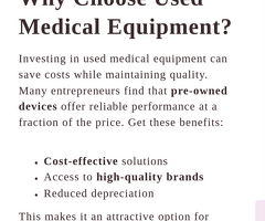 EquipMedy – Buy, Sell Used Medical Equipments in India