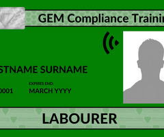 What is the CSCS Green Labourer Card ?
