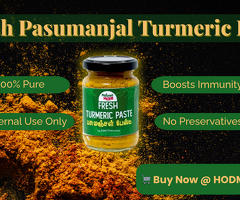HOD MARKET - Fresh Turmeric online | Fresh Pasumanjal Paste | - 3