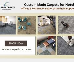 Custom Made Carpets for Hotels, Offices & Residences Fully Customizable Options!