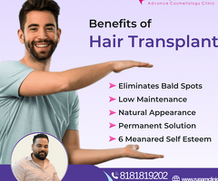 Top Hair Transplant Clinic in Bhubaneswar for Natural Results