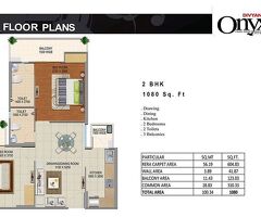 2 BHK Flat in Ghaziabad at Divyansh Onyx - 3