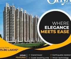 2 BHK Flat For sale in Ghaziabad | Divyansh Onyx