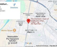 3 BHK flat Siddharth vihar | The Element - 3