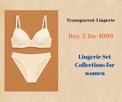 Transparent Lingerie New Arrival – Sexy Sets 2 for ₹1099 @ Shyaway