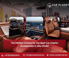 CarPlanet: The Sound of Excellence in best Car Interior Accessories in Abudhabi