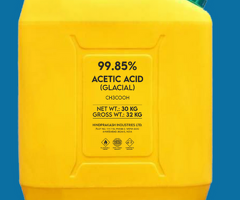 Glacial Acetic Acid Price in Ahmedabad – Hindprakash (99.85% Grade)
