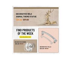 Buy Luxury Decorative Hardware – Statues, Handles & Knobs | DluxDekor