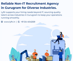 Trusted Non-IT Recruitment Partner in Gurugram for Various Industries
