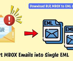 BLR MBOX to EML Converter Tool - 3