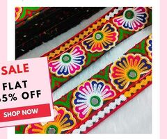 Premium Laces & Trims – Grab 55% OFF Today!