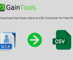 Download GainTools vCard to CSV Converter for Free Trial