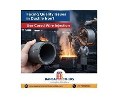Facing Quality Issues in Ductile Iron? Use Cored Wire Injection