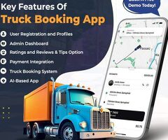 Transform Logistics with SpotnRides Uber for Truck Booking App