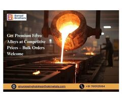 Get Premium Ferro Alloys at Competitive Prices – Bulk Orders Welcome