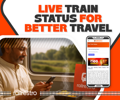 Check Live Train Running Status Instantly with RailRestro
