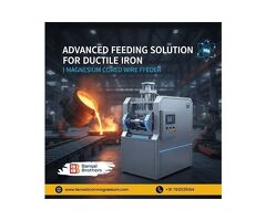 Advanced Feeding Solution for Ductile Iron | Magnesium Cored Wire Feeder
