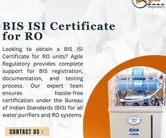 BIS Certification Made Easy for RO – Consult Agile Regulatory