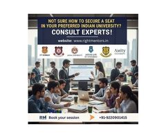 Not sure how to secure a seat in your preferred Indian university? Consult experts!