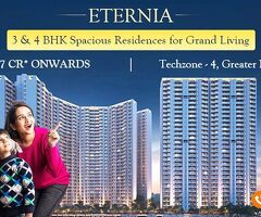 Eternia Residences 3/4 BHK Apartments @9910323521