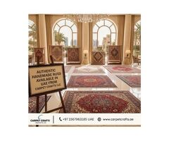 Authentic Handmade Rugs Available in UAE from Carpet Crafts LLC