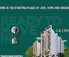 2 & 3 BHK Ready-to-Move Flats for Sale at Merlion Galaxia – Pragathi Nagar, Kukatpally