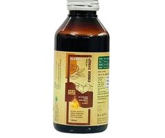 KLEDIA Herbal Cough Syrup - Fast Acting Relief with Ginger, Tulsi & Honey (100ml)