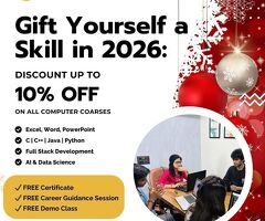 Best Computer Classes in Ahmedabad – Christmas Offer at TCCI