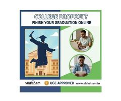 College Dropout? Finish Your Graduation Online – UGC Approved