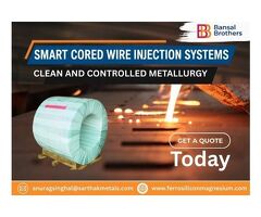 Smart Cored Wire Injection Systems – Clean and Controlled Metallurgy