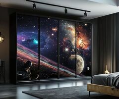 Contemporary Sliding Wardrobe Doors for Modern Bedrooms | Luxus India