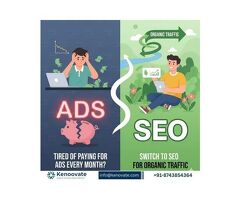 Tired of Paying for Ads Every Month? Switch to SEO for organic traffic