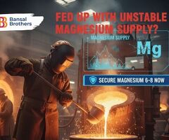 Fed Up with Unstable Magnesium Supply? Secure Magnesium 6–8 Now