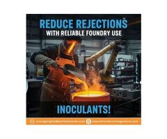 Reduce Rejections with Reliable Foundry Use Inoculants!