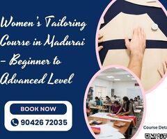 The best Basic Tailoring Classes in Madurai
