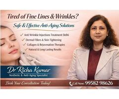 Tired of Fine Lines & Wrinkles? Safe & Effective Anti-Aging Solutions