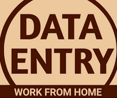 Work from Home: Data Entry Opportunity