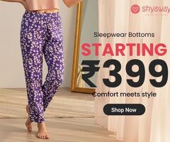 Stylish Night Pants for Women | Starting at ₹399